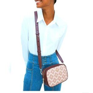 Kate Spade Flower Coated Canvas Infinite Medium Camera Bag